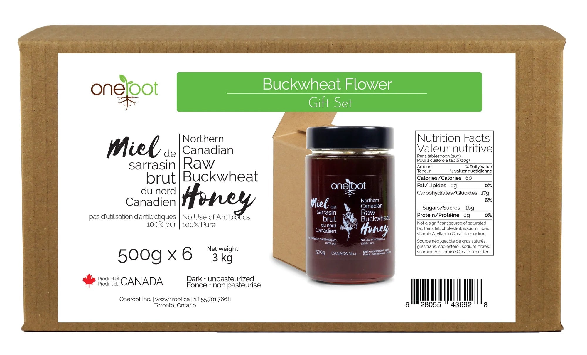 Buckwheat Honey Gift Box