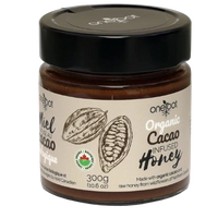 Organic Cacao Infused Honey - 300g (10.58oz)