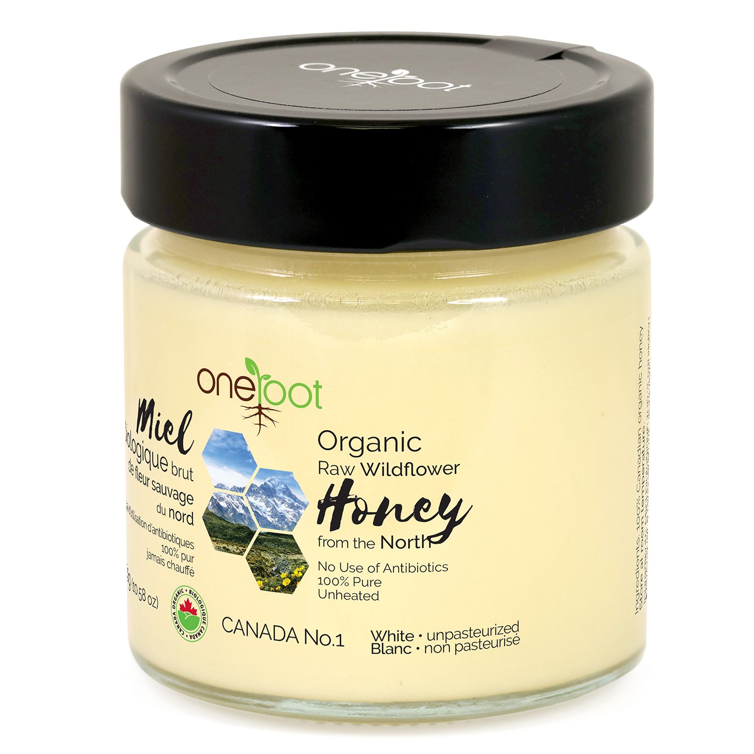 Organic Raw Wildflower Honey - 300g