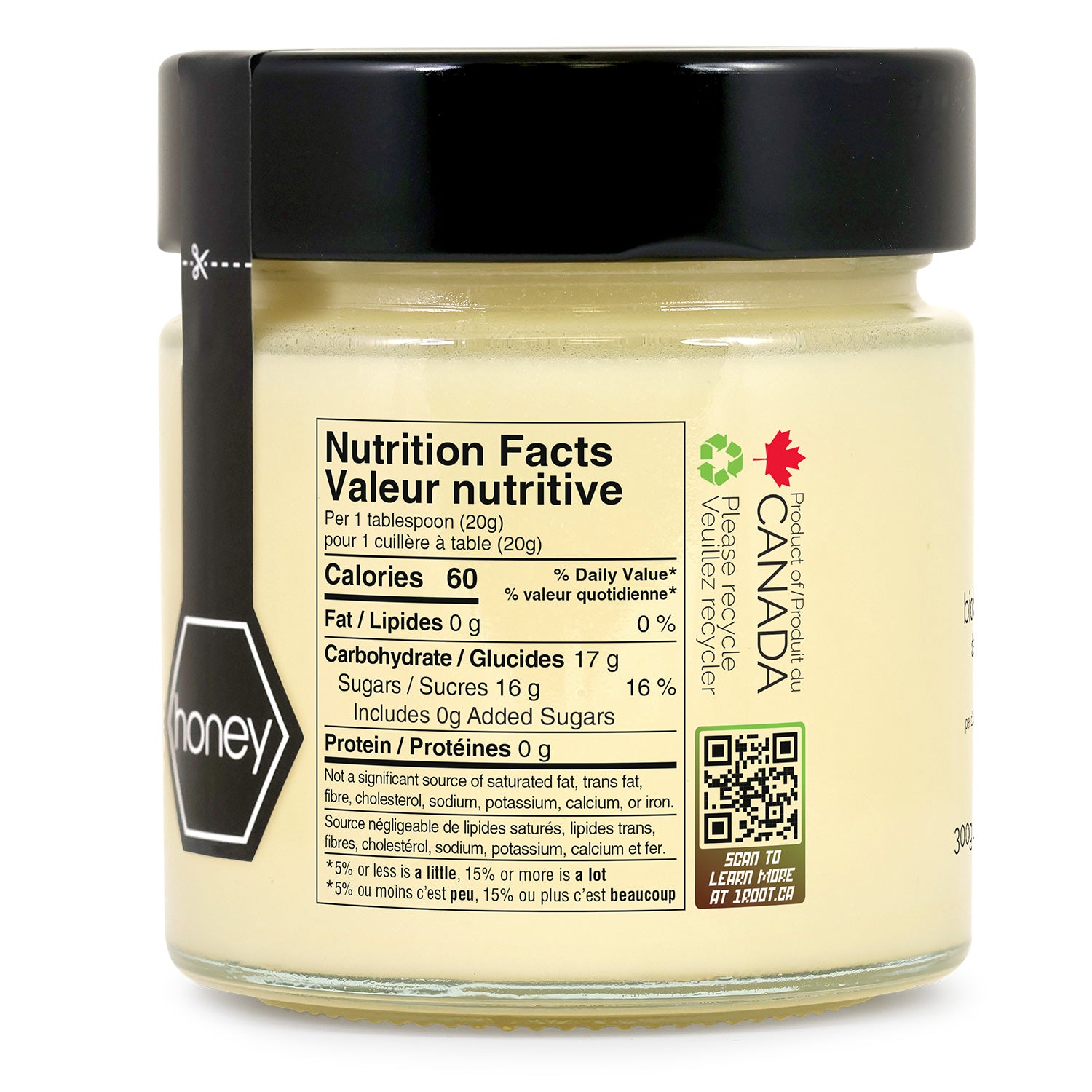 Organic Raw Wildflower Honey - 300g