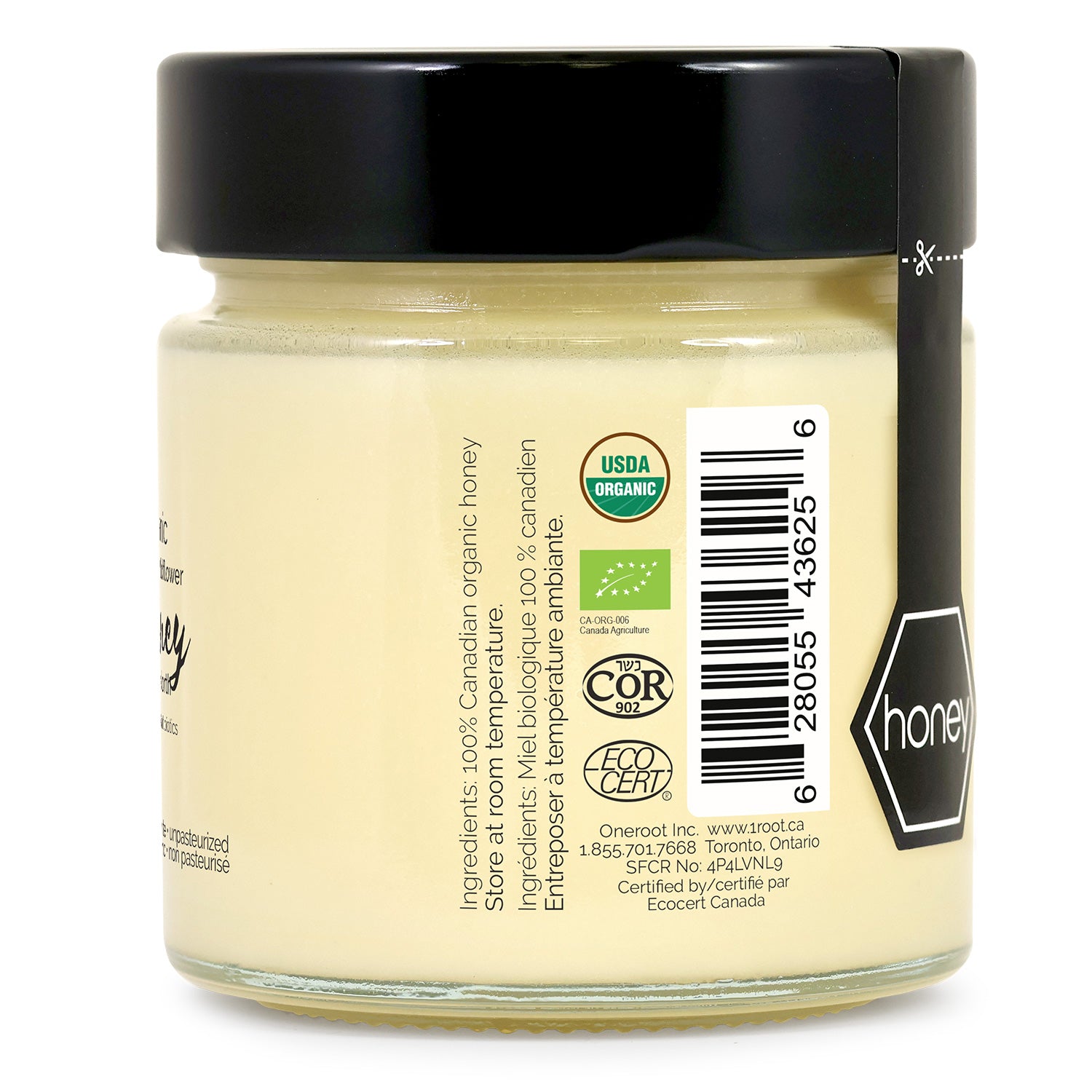 Organic Raw Wildflower Honey - 300g