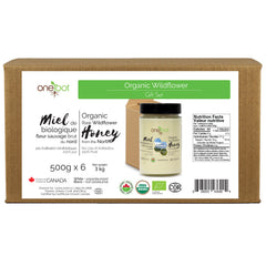 Organic Wildflower Honey Gift Box - 500g x6 | Oneroot Honey