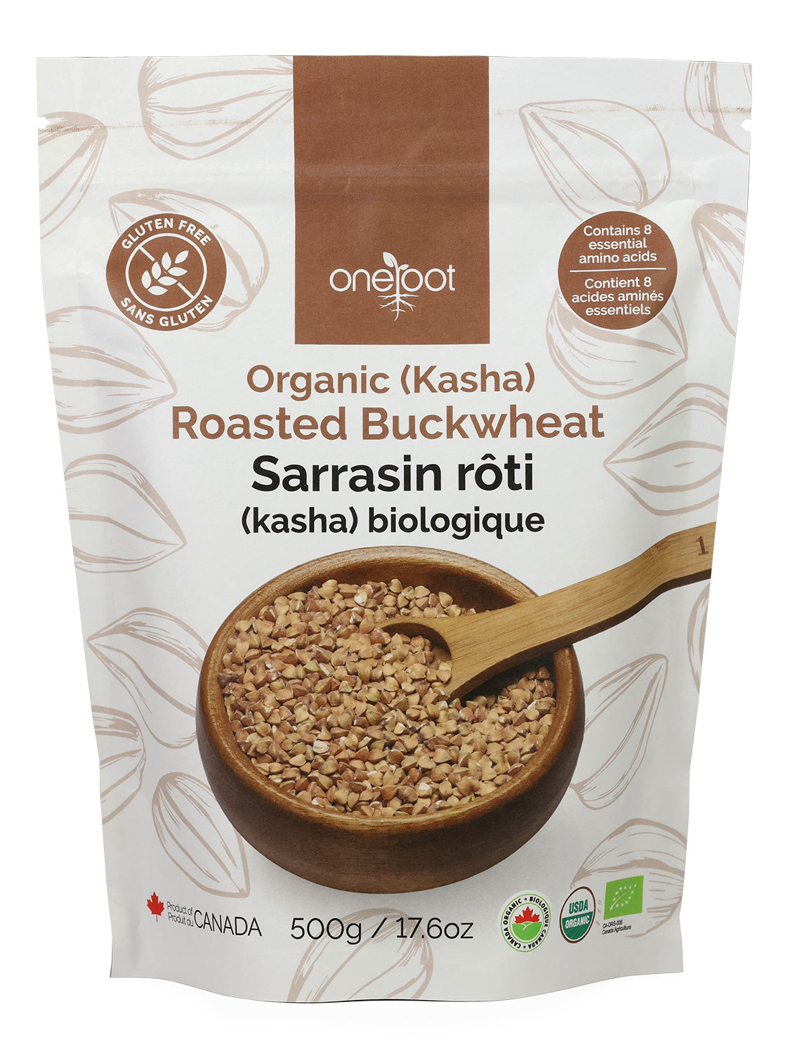 Organic Roasted Buckwheat Kasha - 500g