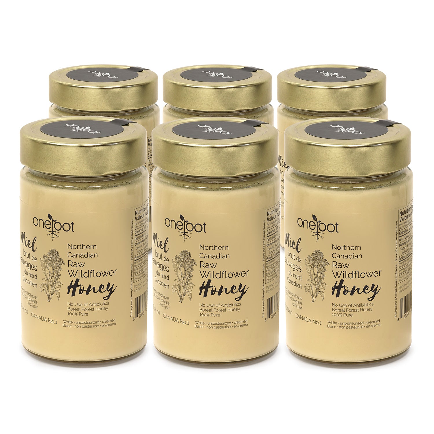 Boreal Forest Wildflower Honey Gift Box, ON | Oneroot Honey