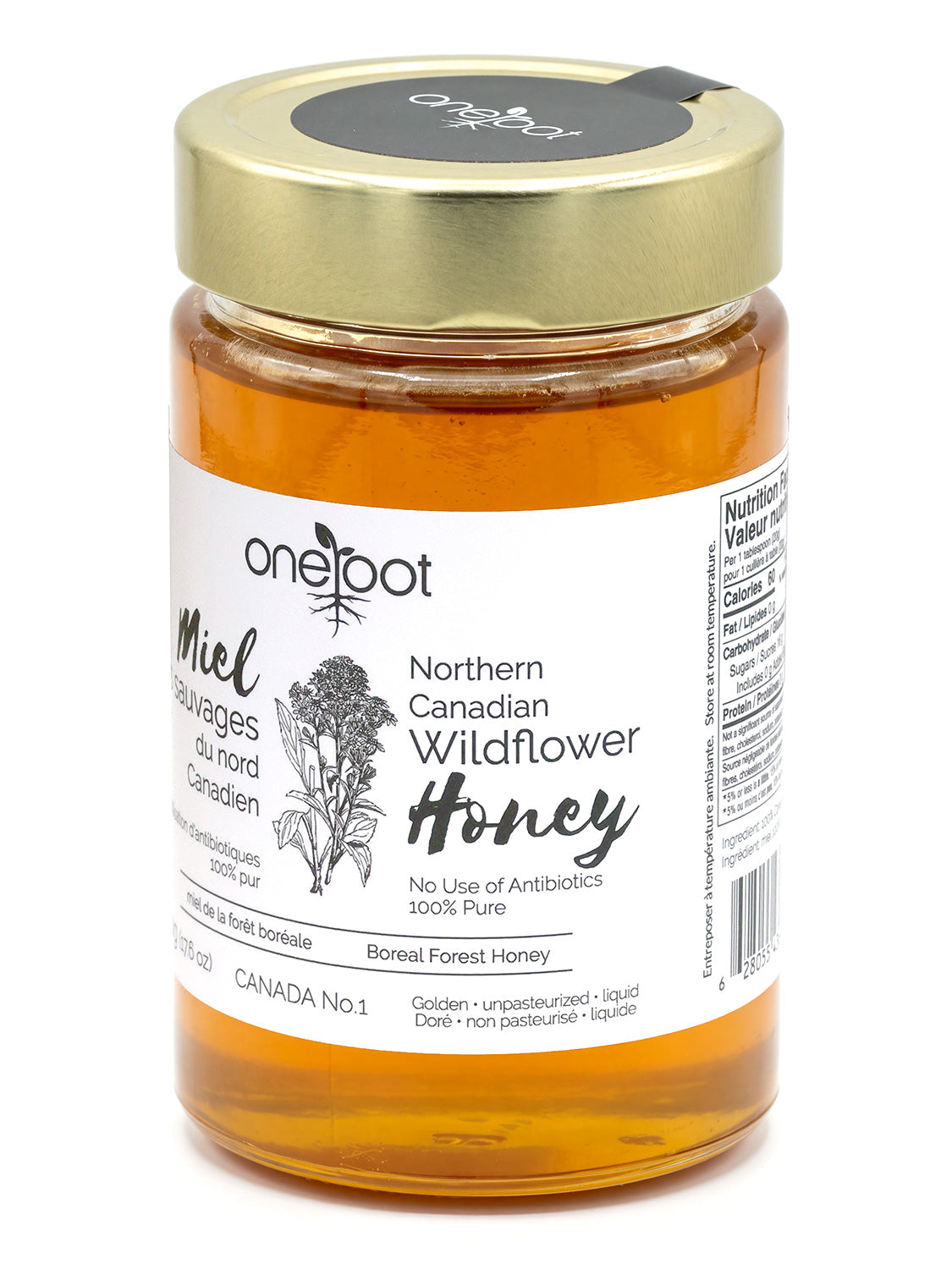 천연 보레알 숲 야생화 액상 꿀 - 500g (17.6oz)