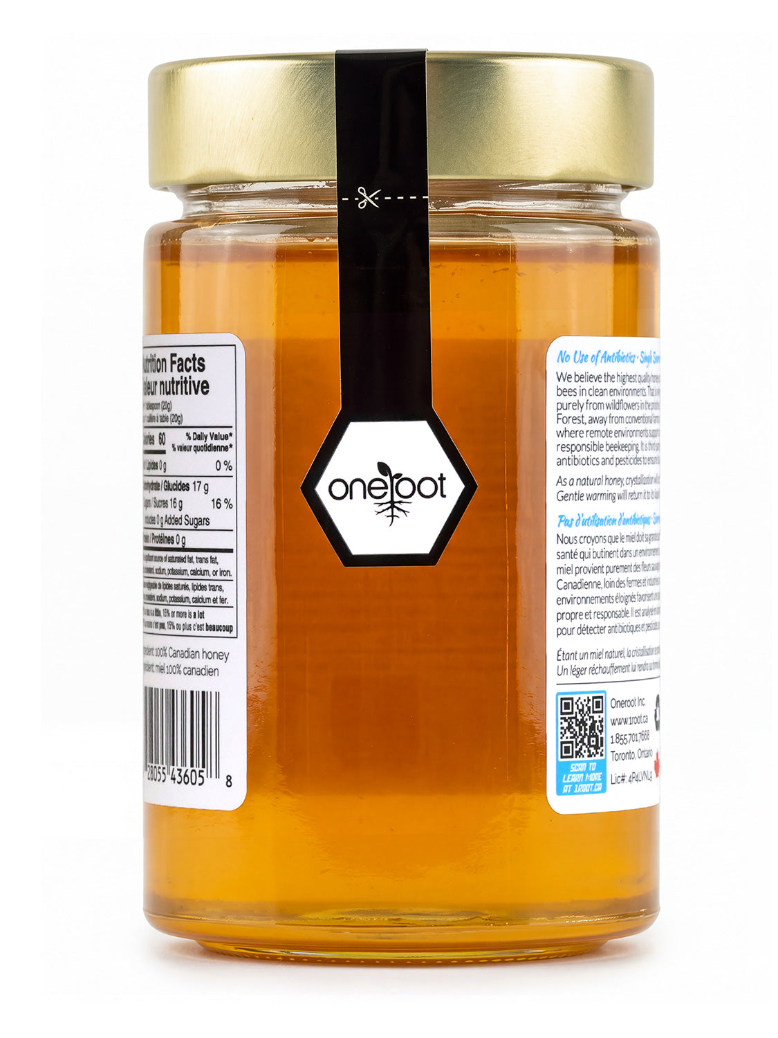 천연 보레알 숲 야생화 액상 꿀 - 500g (17.6oz)