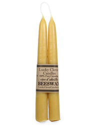 Pure Beeswax Tapers Candle - Golden 