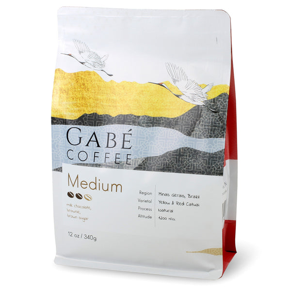 Gabé 커피 - 미디엄 로스트 홀빈 커피 (340g / 12oz)